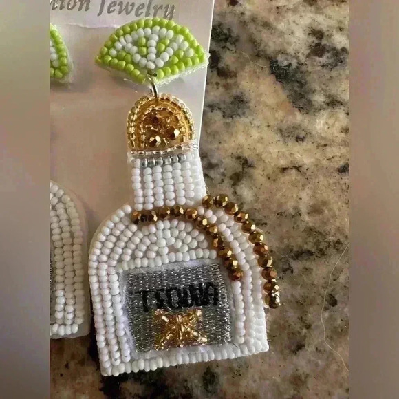 NWT Tequila beaded earrings - Picture 4 of 6